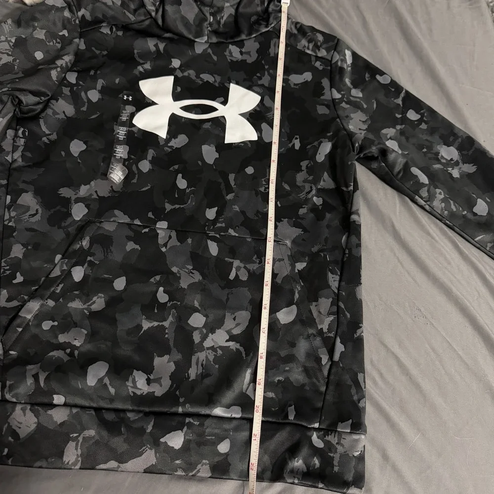 Under Armour Youth Boys Fleece Pullover Activewear Outerwear Camoflauge Size YM - Picture 7 of 8